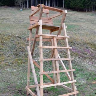 Hochsitz selber bauen