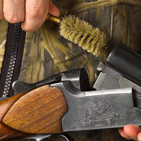 Waffe pflegen & einschliessen